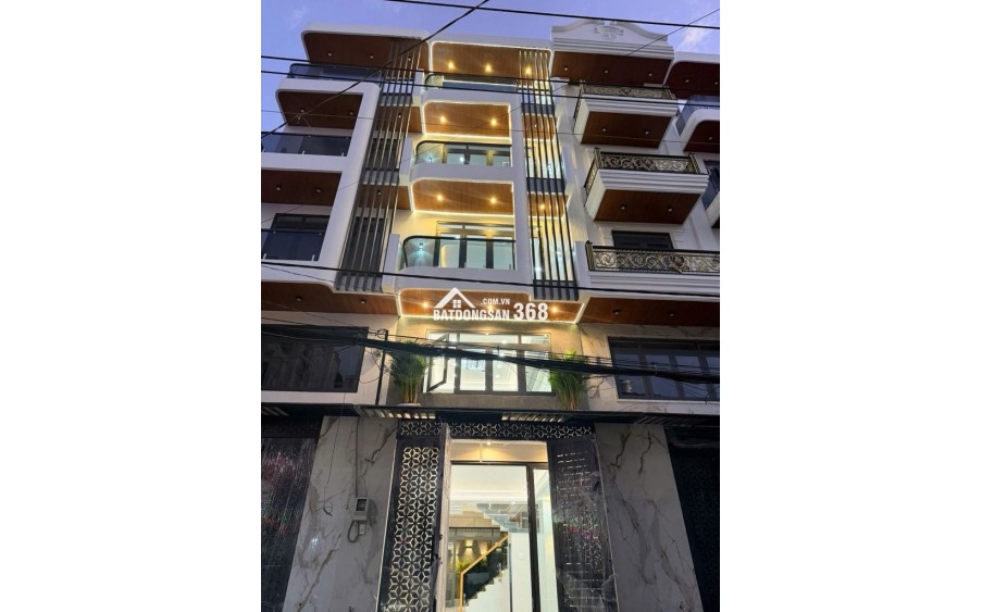 HẺM 8M - 5 TẦNG - FULL NỘI THẤT - XE HƠI NGỦ TRONG NHÀ - GÒ XOÀI - BÌNH TÂN