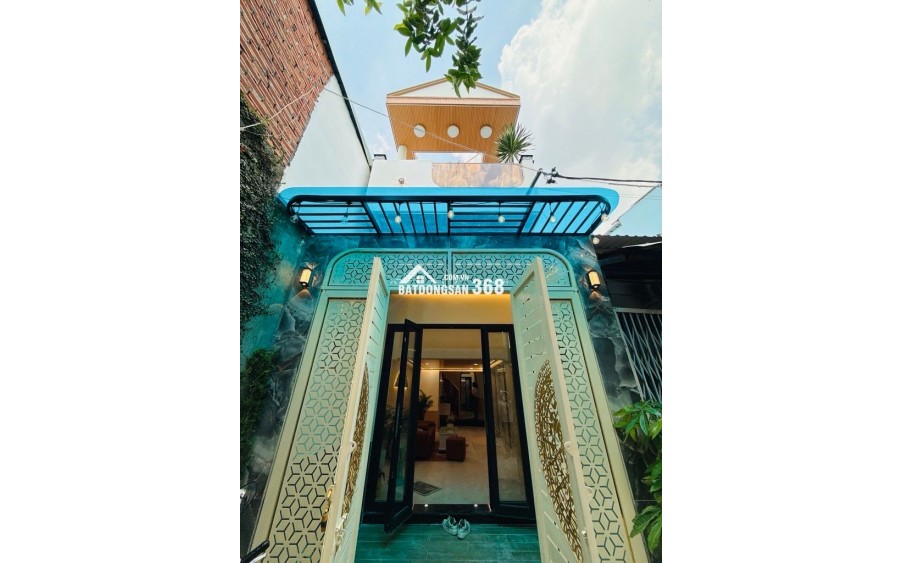 44M2 - 3 TẦNG - HẺM XE HƠI TỚI NHÀ - TẶNG FULL NỘI THẤT - AN NINH