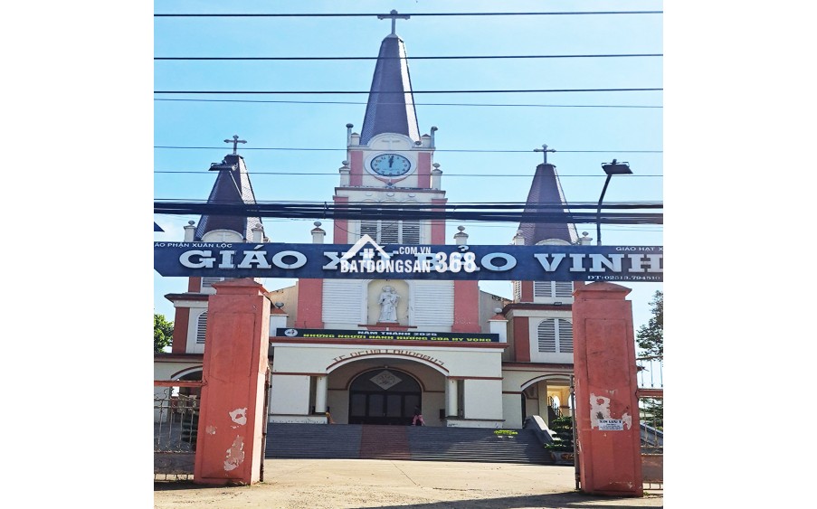 ĐẤT NỀN 2 MẶT TIỀN ĐƯỜNG  TT P. BẢO VINH, ĐN  CHỈ 218Tr/M  NGAY TRƯỜNG HỌC CÁC CẤP!