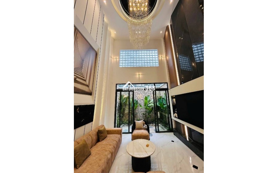 SIÊU PHẨM - NHÀ 5 TẦNG - THIẾT KẾ SIÊU ĐỈNH, SANG TRỌNG, ĐỘC NHẤT - NỘI THẤT TIỀN TỶ - HẺM XE TẢI THÔNG RA HƯƠNG LỘ 2