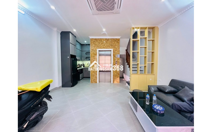 NHÀ ĐẸP  XÂY MỚI CỨNG- FULL NỘI THẤT ĐẸP LONG LANH-6 TẦNG THANG MÁY ÊM RU -KHÁCH CHỈ VIỆC SÁCH VALI ĐẾN Ở