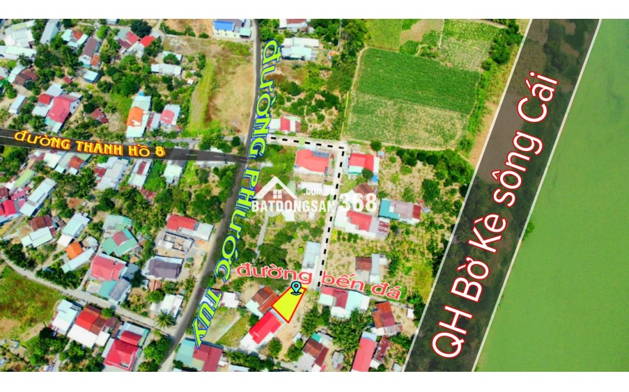 Bán đất Diên Phước ( nay thuộc Diên Thọ) - Khánh Hoà
 - 
Diện tích : 114,9m² ( ngang 6m nở hậu) 
Hướng : Tây Bắc
Giá : 900tr ( bớt lộc ) 
Lh :