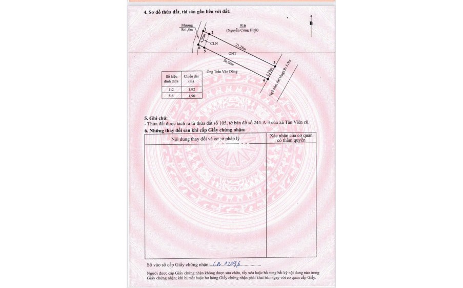 ĐẦU TƯ SINH LỜI CAO - GIÁ TỐT - CẦN BÁN Lô Đất Xã An Khánh, Thành Phố Hải Phòng Tiềm Năng Tăng giá.
