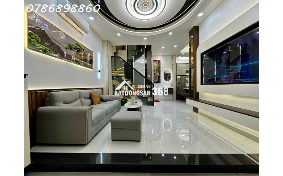  NHÀ MỚI ĐẸP – GÓC 2 MẶT THOÁNG – FULL NỘI THẤT CAO CẤP  HẺM 749 HUỲNH TẤN PHÁT, Q7