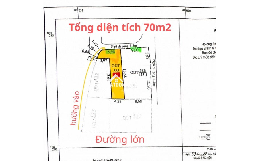 ĐẤT ĐẸP – GIÁ TỐT – CHÍNH CHỦ CẦN BÁN LÔ ĐẤT Tại đường Lê Thần Tông, phường Đông Vệ, TP. Thanh Hóa