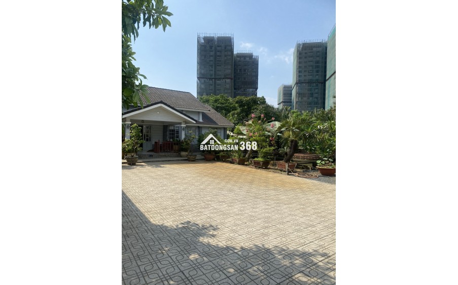 Biệt thự vườn - 3 mặt sông - 1900m² - đường số 4 Lò Lu - chỉ 19.5 tỷ (TL)
