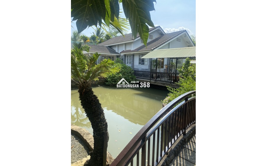 Biệt thự vườn - 3 mặt sông - 1900m² - đường số 4 Lò Lu - chỉ 19.5 tỷ (TL)