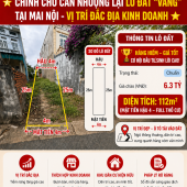  CHÍNH CHỦ CẦN NHƯỢNG LẠI LÔ ĐẤT 