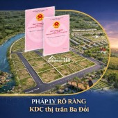 LÔ ĐẤT FULL THỔ CƯ CHỈ HƠN 300TR - NGAY TRUNG TÂM BA HÀNG ĐỒI