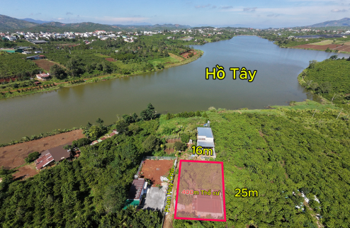 Đất View Hồ Tây Thị Trấn Di Linh 400m2 thổ cư giá mềm mt đường Phan Huy Chú