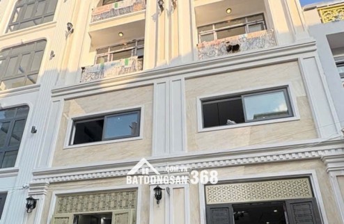 BÁN NHÀ 4 TẦNG FULL NỘI THẤT, BÌNH TÂN, HẺM 6M, GẦN TỈNH LỘ 10, 50,6 M² (4,25X12), 5.X TỶ