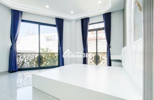 BIỆT THỰ MINI XÂY MỚI - GÓC 2 MẶT THOÁNG - FULL NỘI THẤT CAO CẤP - CÁCH 10M RA MẶT TIỀN - NGAY LUỸ BÁN BÍCH, ĐẦM SEN - 5 TẦNG - 6.6 X 11M -