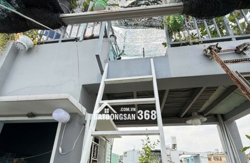 TÂN BÌNH - 4 TẦNG - HẺM THÔNG THOÁNG GẦN HẺM XE HƠI - SỔ NỞ HẬU TÀI LỘC - 33M2