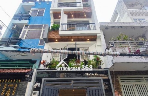 SIÊU PHẨM - NHÀ 5 TẦNG - THIẾT KẾ SIÊU ĐỈNH, SANG TRỌNG, ĐỘC NHẤT - NỘI THẤT TIỀN TỶ - HẺM XE TẢI THÔNG RA HƯƠNG LỘ 2