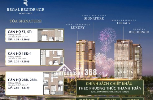 CHUYỂN NHƯỢNG CĂN HỘ STUDIO – REGAL RESIDENCE (TÒA SIGNATURE)