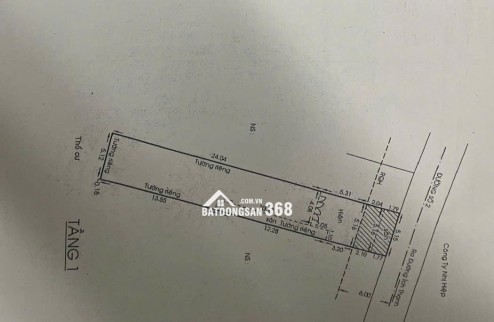 Bán đất tặng nhà mặt tiền đường số Lò Lu, chỉ 48 triệu/m².