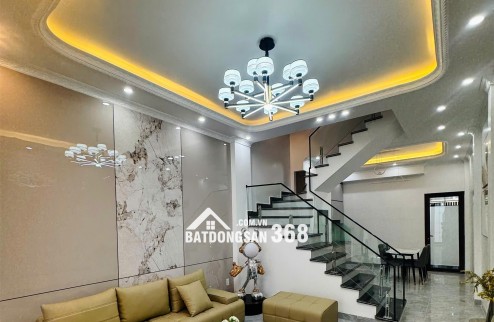 Nhà đẹp Vũ Chí Thắng ô tô đỗ gần nhà