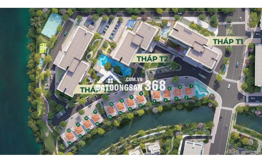 NHÀ PHỐ TRELLIA  NGUYỄN VĂN LINH, BÌNH CHÁNH, XD 249M2 – 18,8 TỈ