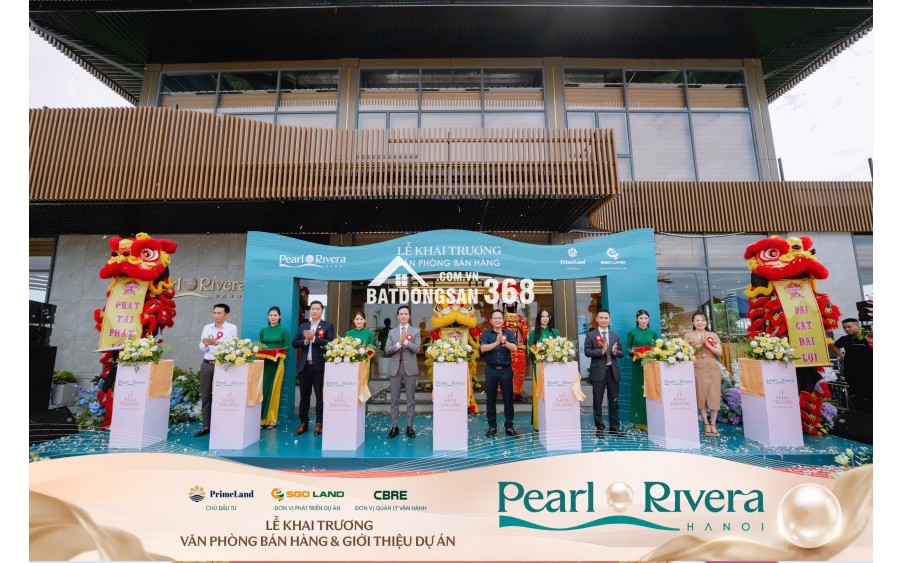  CBRE CHÍNH THỨC ĐỒNG HÀNH: BẢO CHỨNG CHUẨN SỐNG QUỐC TẾ TẠI PEARL RIVERA HÀ NỘI 