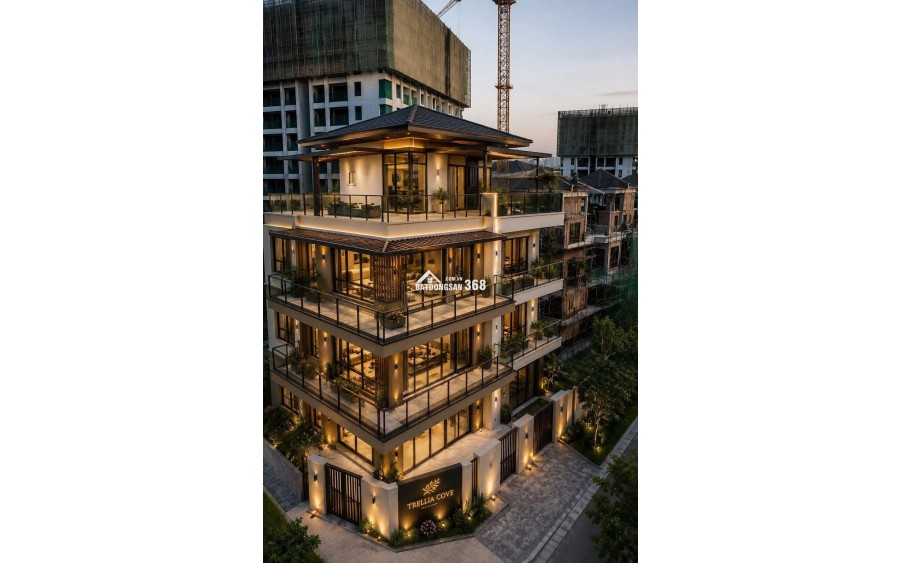 NHÀ PHỐ TRELLIA COVE (26HA) NGUYỄN VĂN LINH, BÌNH CHÁNH, 249M2 – 18,8 TỈ