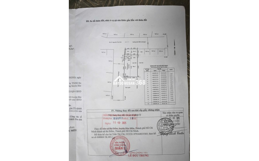 Bán 2 căn đôi Mặt Tiền Nguyễn Thị Hai 203m², Trung Tâm Hóc Môn