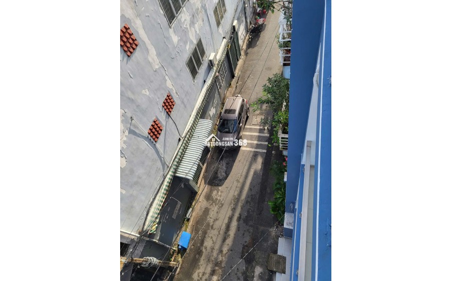 Cho thuê nhà hẻm xe tải 3 lầu 1 sân thượng 61/1 Thăng Long Tân Bình (cũ )