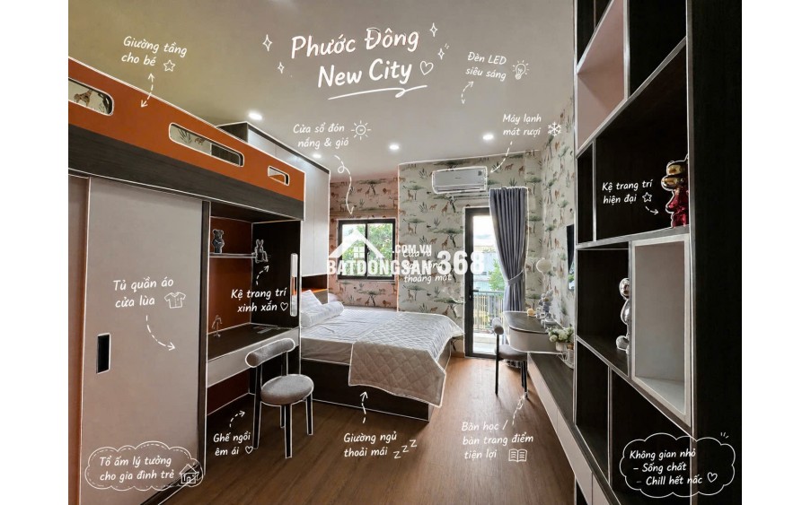 Phước Đông New City Giá Chỉ Từ 1 tỷ 8