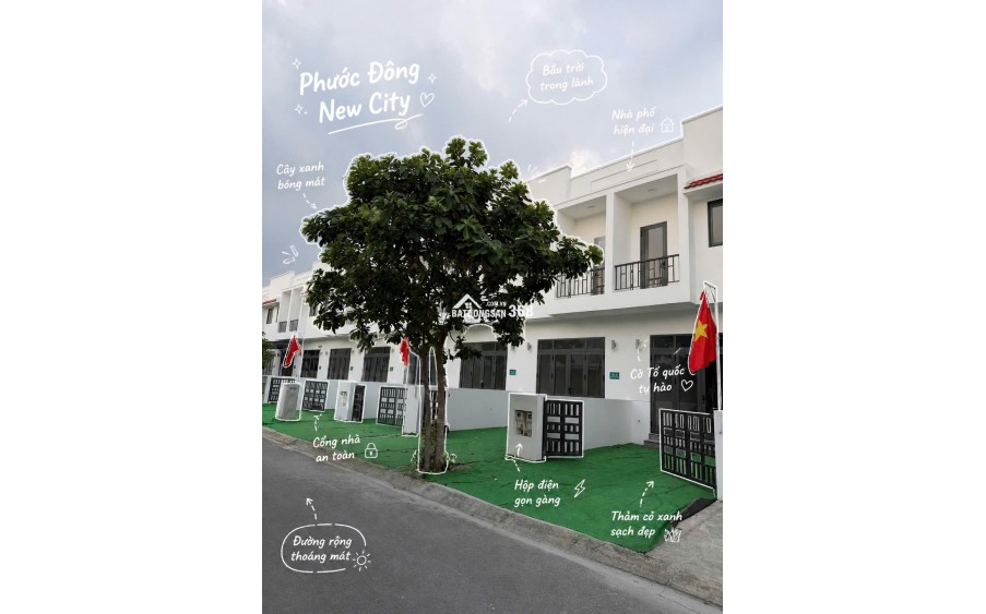 Phước Đông New City Giá Chỉ Từ 1 tỷ 8