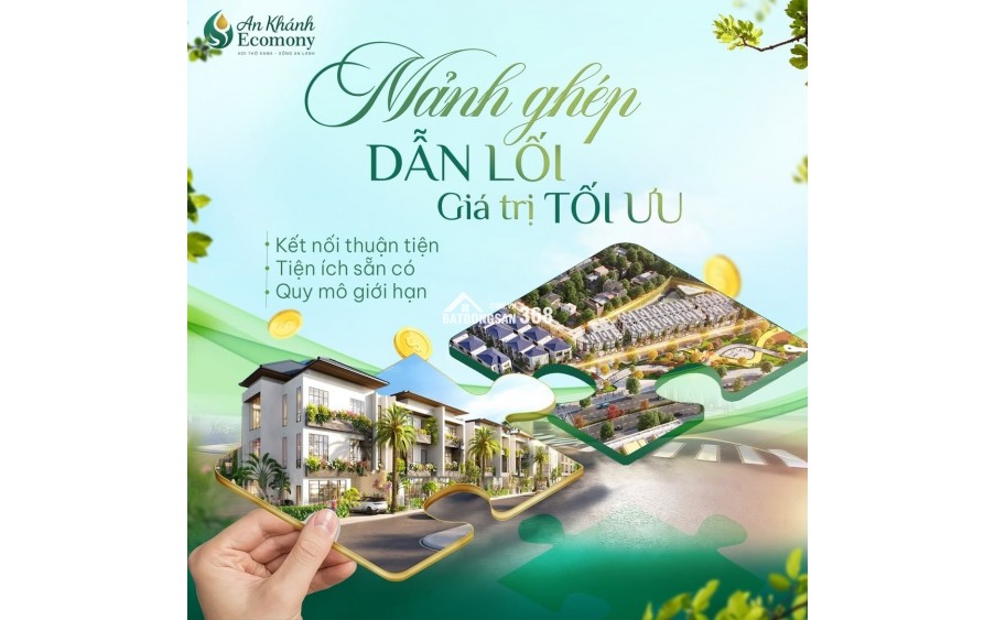 bán liền kề dự án 6,6 mặt tiền khu vực bắc an khánh