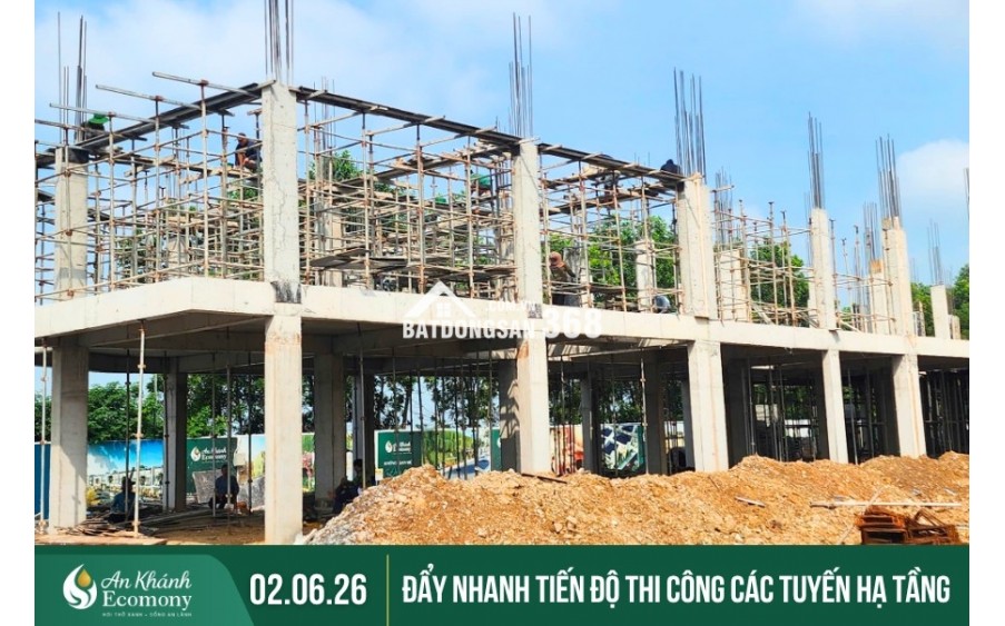Bán liền kề dự án ecomony bắc an khánh_hoài đức