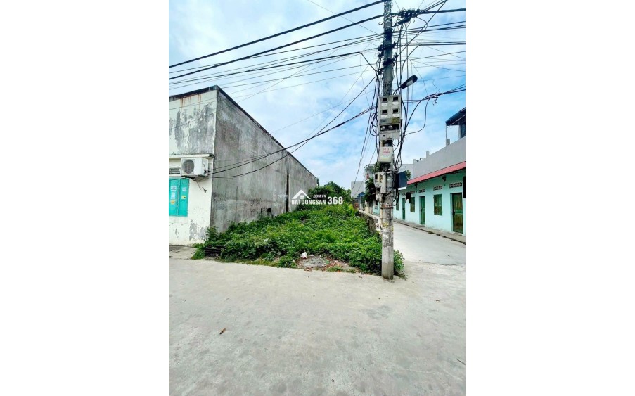  ĐẤT 100M² LÔ GÓC MẶT ĐƯỜNG ĐỐNG ĐA - NAM SƠN, AN DƯƠNG - 2,7 TỶ 