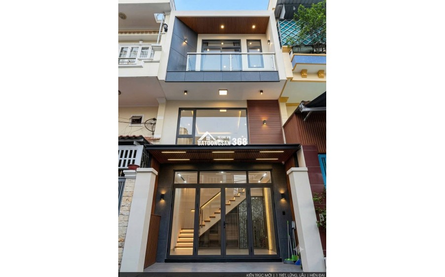 [Hiệp Bình Chánh] Nhà mới 3 tầng đẹp lung linh  - Hẻm xe hơi thông - Đối diện Gigamall và ĐH Luật - 5.35 tỷ TL