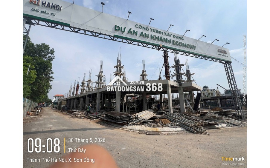 bán liền kề dự án 6,6 mặt tiền khu vực bắc an khánh