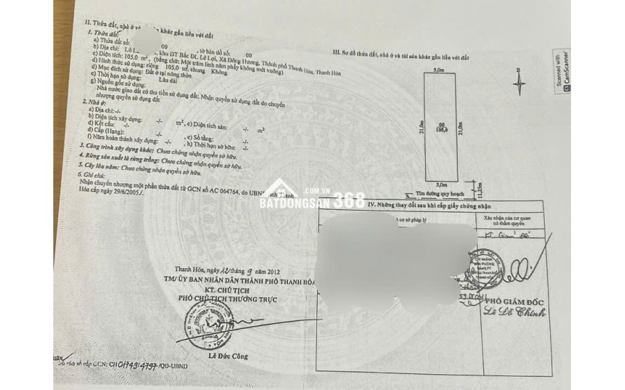Cần bán nhanh nhà 3 tầng mặt đường Phan Đình Phùng, Phường Hạc Thành, Thanh Hoá 105m2, kinh doanh đỉnh