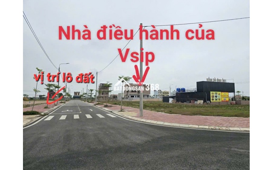 Bán GẤP CẮT LỖ LÔ ĐẤT 94M2 CẠNH KCN VISIP GIÁ CHỈ 1,1 TỶ