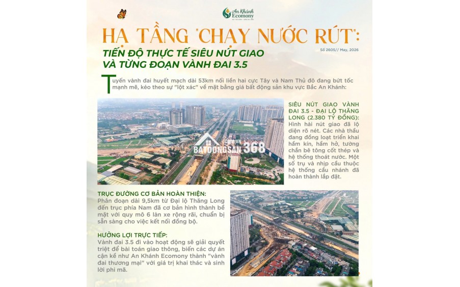 BÁN LIỀN KỀ TẶNG XE DỰ ÁN ECOMONY BẮC AN KHÁNH
