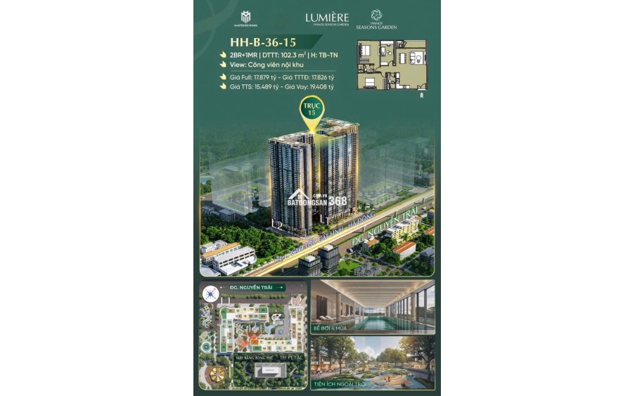 Không Phải Căn Rẻ Nhất, Nhưng Là Căn Được Nhiều Khách Quan Tâm Tại The Bloom