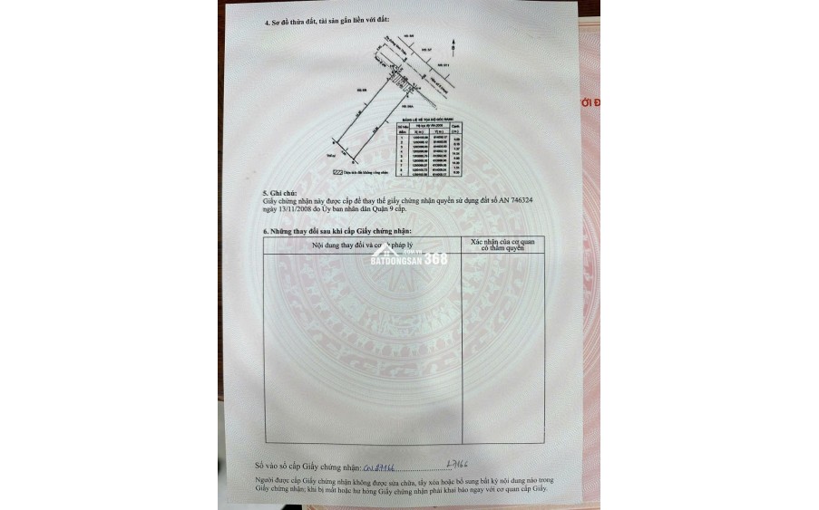 NGAY MAN THIỆN TĂNG NHƠN PHÚ A, HẺM XE HƠI, 64M2, GIÁ 4.8 TỶ.