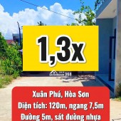 1,380 CÓ TL/120m SÁT ĐƯỜNG NHỰA, TRƯỜNG CẤP 1