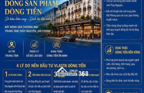 Lý do lên đầu tư dự án Vlasta Thuỷ Nguyên hôm nay