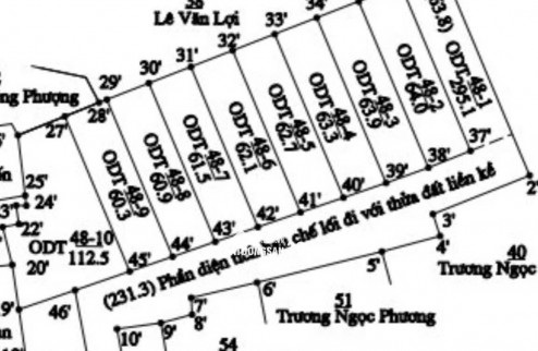 Bán lô đất giá rẻ hẻm Nguyễn Ái Quốc, ngay chợ Tân Phong, sát công viên Dương Tử Giang
