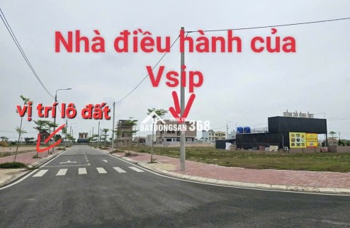 Bán GẤP CẮT LỖ LÔ ĐẤT 94M2 CẠNH KCN VISIP GIÁ CHỈ 1,1 TỶ