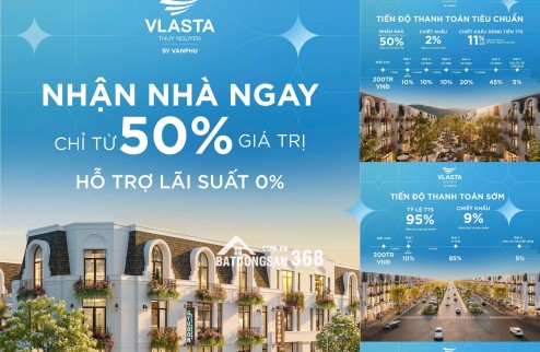 Suất ngoại giao giá tốt tại Dự Án Vlasta Thuỷ Nguyên Hải Phòng