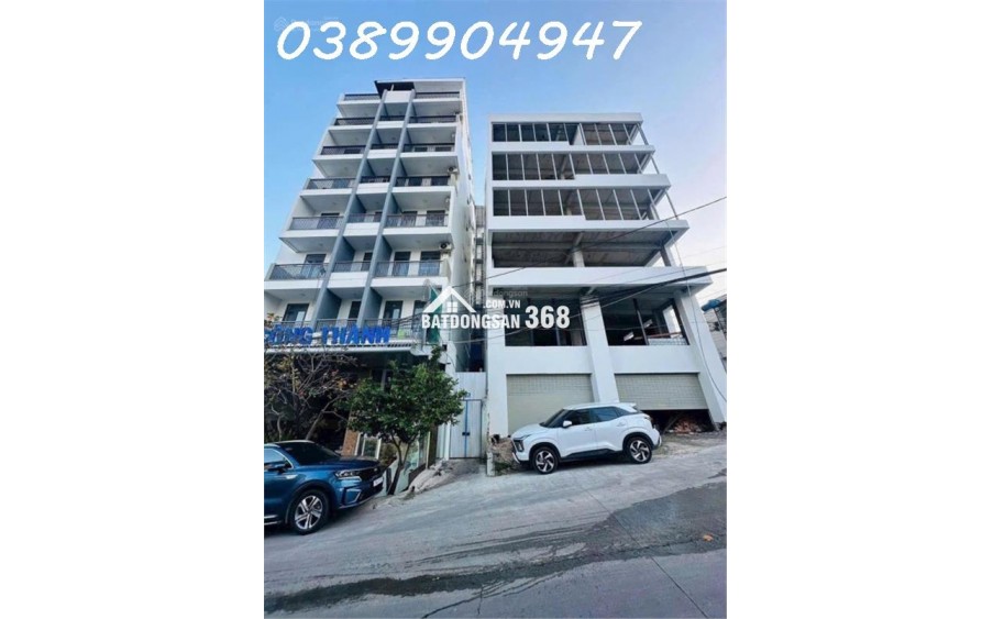 Toà căn hộ 7 tầng bên hông chung cư Vĩnh Phước, sát đường 2/4: 50m. Giá: 20 tỷ