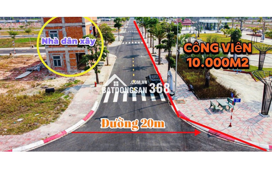 CHỈ 550 TRIỆU (50%) SỞ HỮU NGAY ĐẤT NỀN 70M2 LIỀN KỀ VSIP 3 VÀ KCN TÂN BÌNH