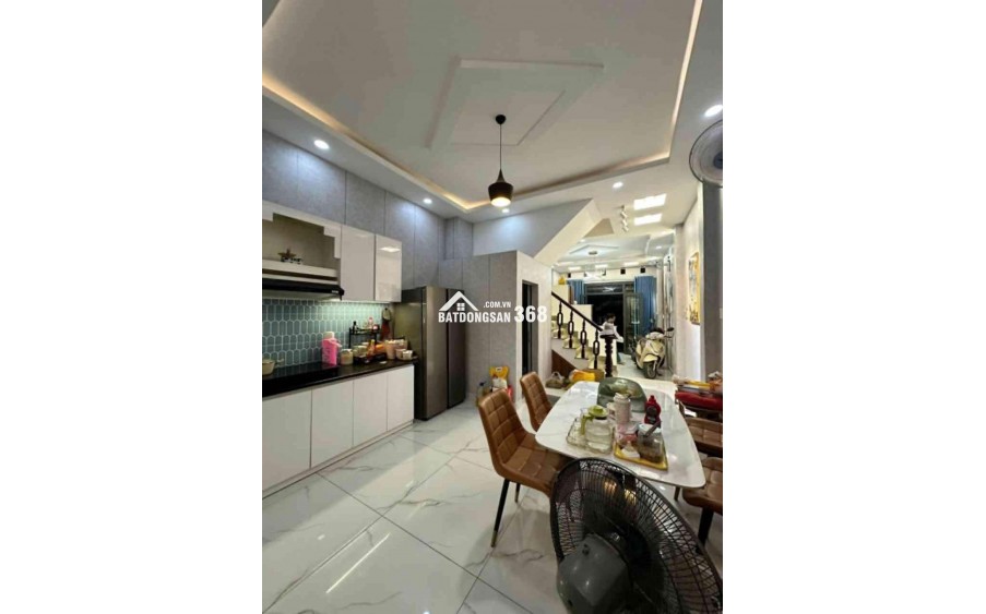 BÁN NHÀ PHẠM VĂN CHIÊU – HẺM XE HƠI – 4 TẦNG – FULL NỘI THẤT