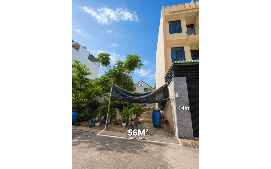 HOÀNG HỮU NAM HẼM 6M 4*14 GIÁ 4.5 TỶ