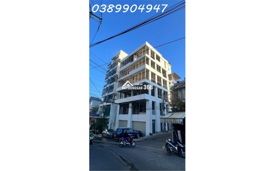 Toà căn hộ 7 tầng bên hông chung cư Vĩnh Phước, sát đường 2/4: 50m. Giá: 20 tỷ