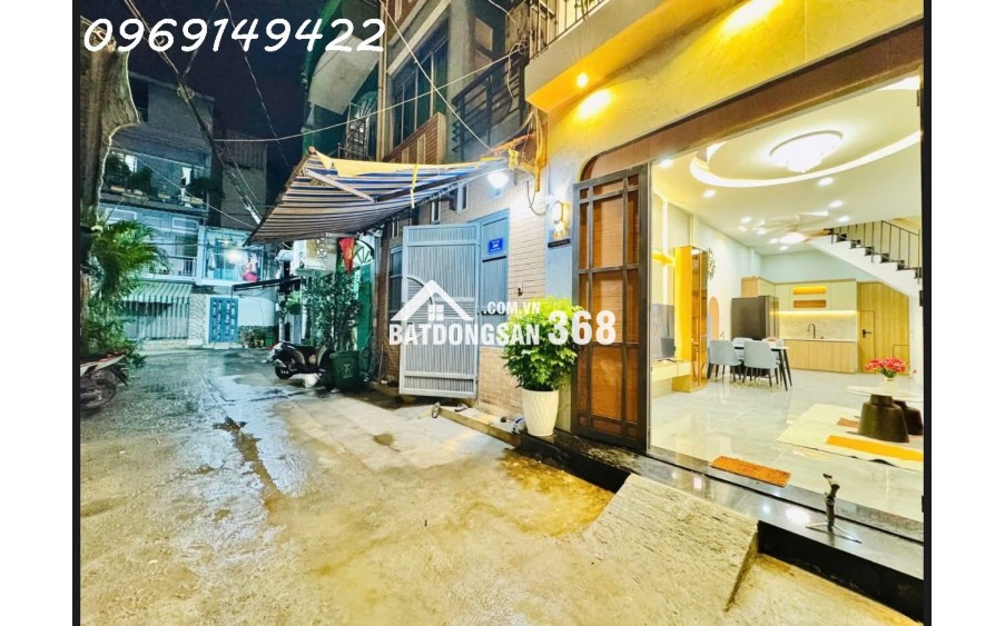 Hẻm Xe Hơi 5M Bùi Đình Tuý ,P Bình Thạnh ( Hẻm Cụt Cực Kỳ Yên Tĩnh Cách Mặt Tiền Đường 50mét )