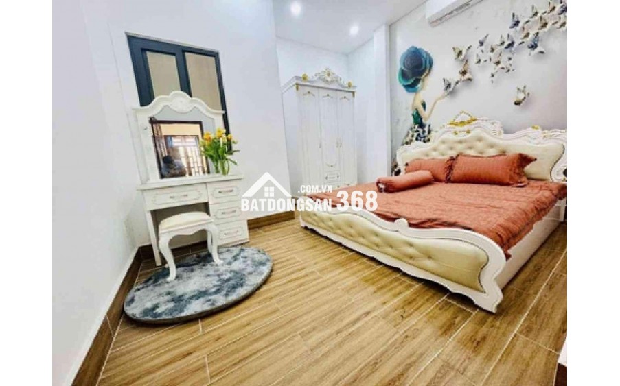 BÁN NHÀ PHẠM VĂN CHIÊU – HẺM XE HƠI – 4 TẦNG – FULL NỘI THẤT